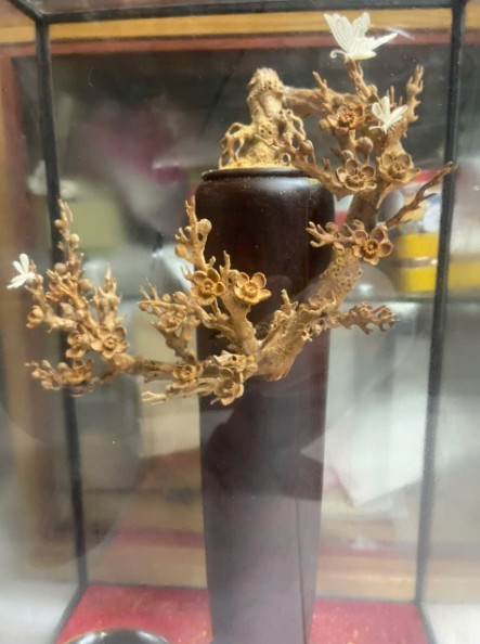 Bình Mai - gỗ Hoàng Đàn Tuyết